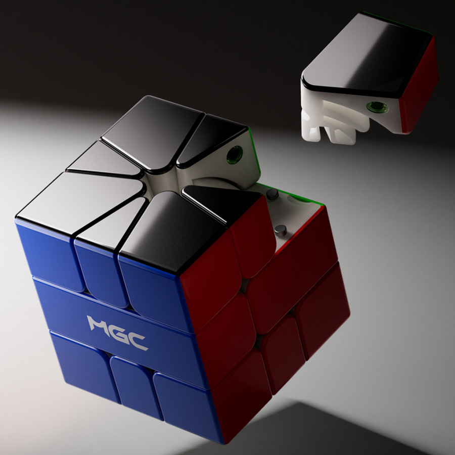 YJ MGC Square 1 V2 UV Black version