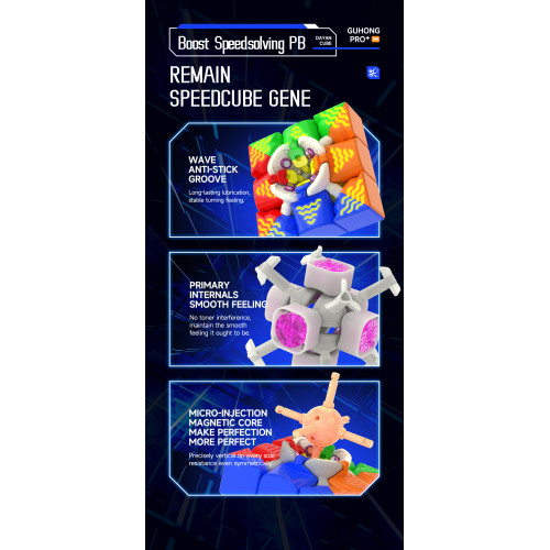 DaYan GuHong Pro+ MagLev 3x3 54 / 55 / 56 mm