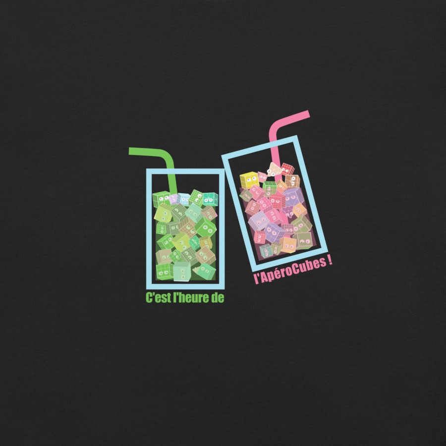 Tshirt Unisex "Happy Hour Cube"