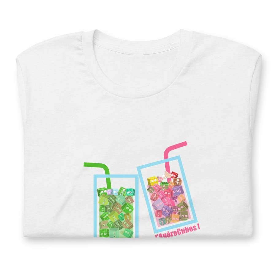 Tshirt Unisex "Apéro Cube"