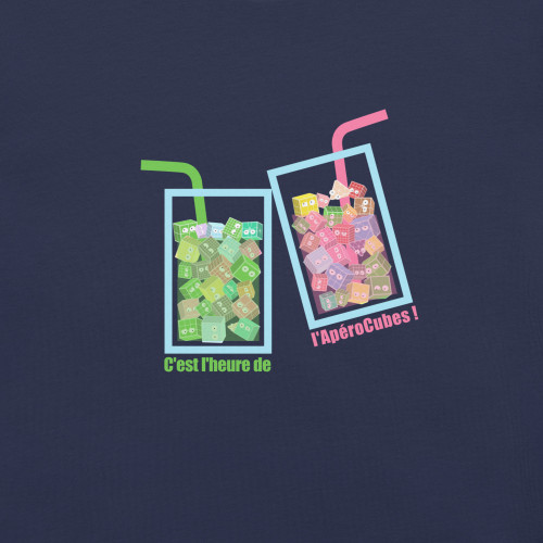 Tshirt Unisex "Aperitivo Cube"