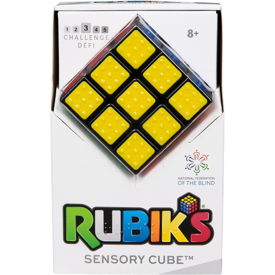 Rubik's Sensory 3x3 Malvoyants