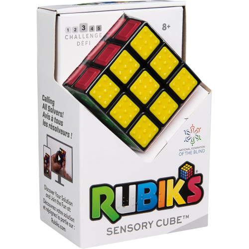 Rubik's Sensory 3x3 Malvoyants