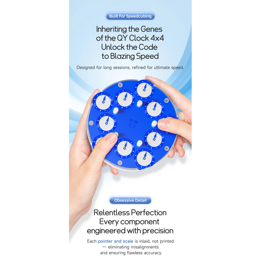 Qiyi Clock Magnétique 5x5