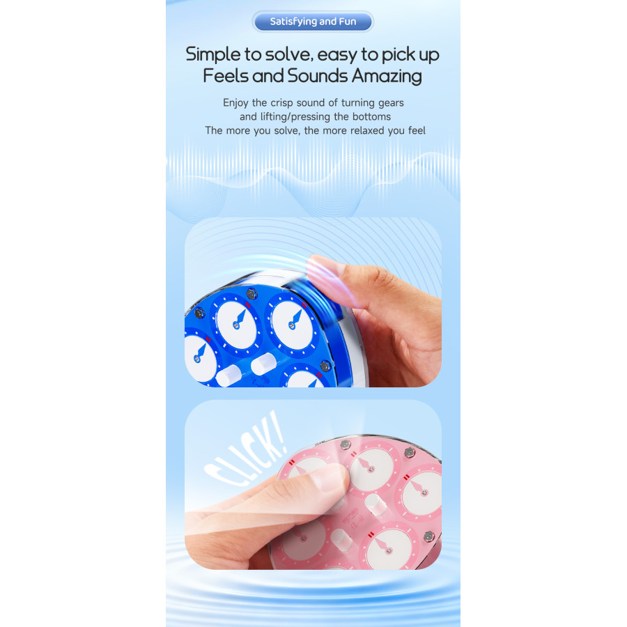 Qiyi Clock Magnétique 5x5