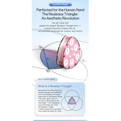 Qiyi Clock Magnétique 3x3