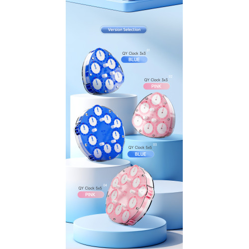 Qiyi Clock Magnétique 3x3