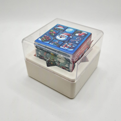 Cube 3x3 Christmas theme