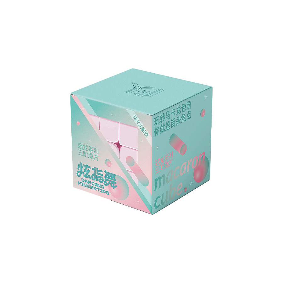 YJ Macaron 3x3 Cube