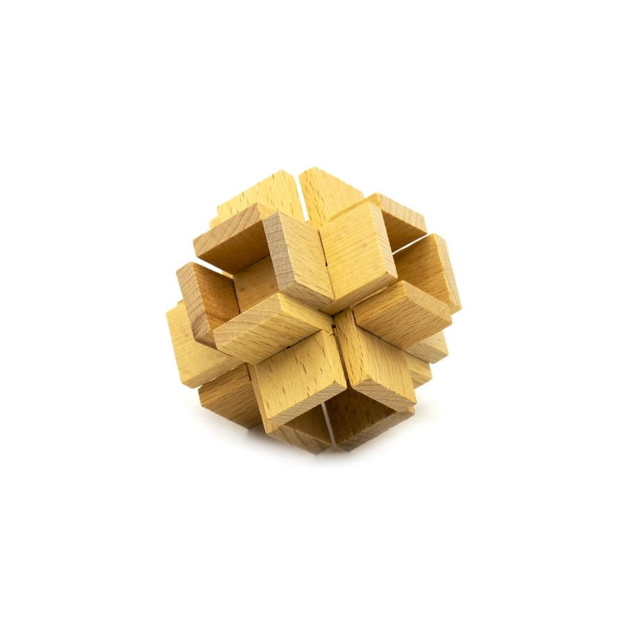 Cage caractères chinois Puzzle bois 3D