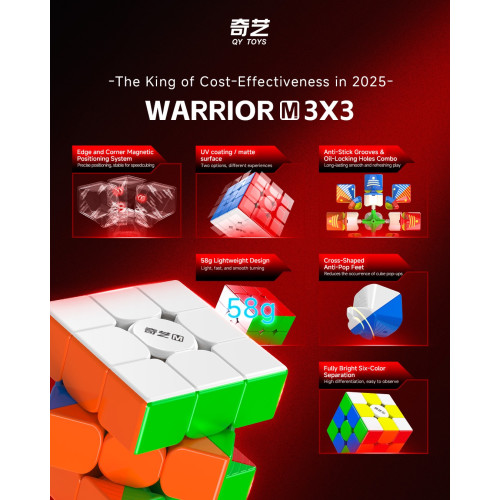 QiYi Warrior 3x3 M UV