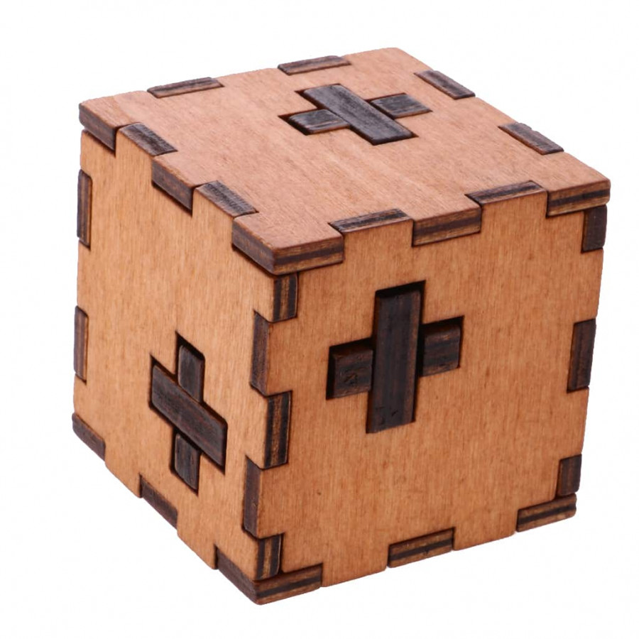 Suisse Cube Puzzle Bois 3D
