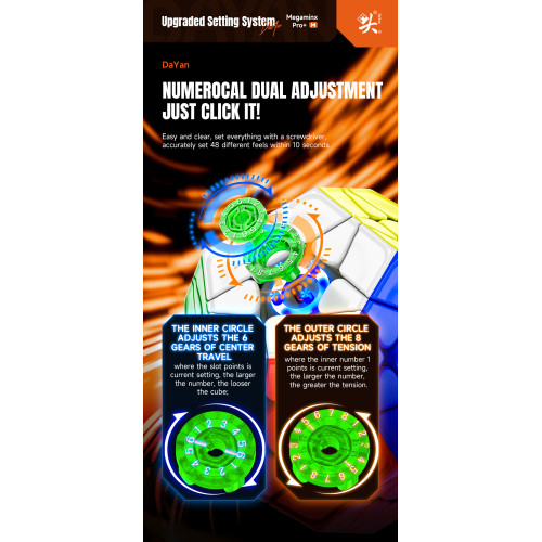 DaYan Megaminx Pro+ Maglev