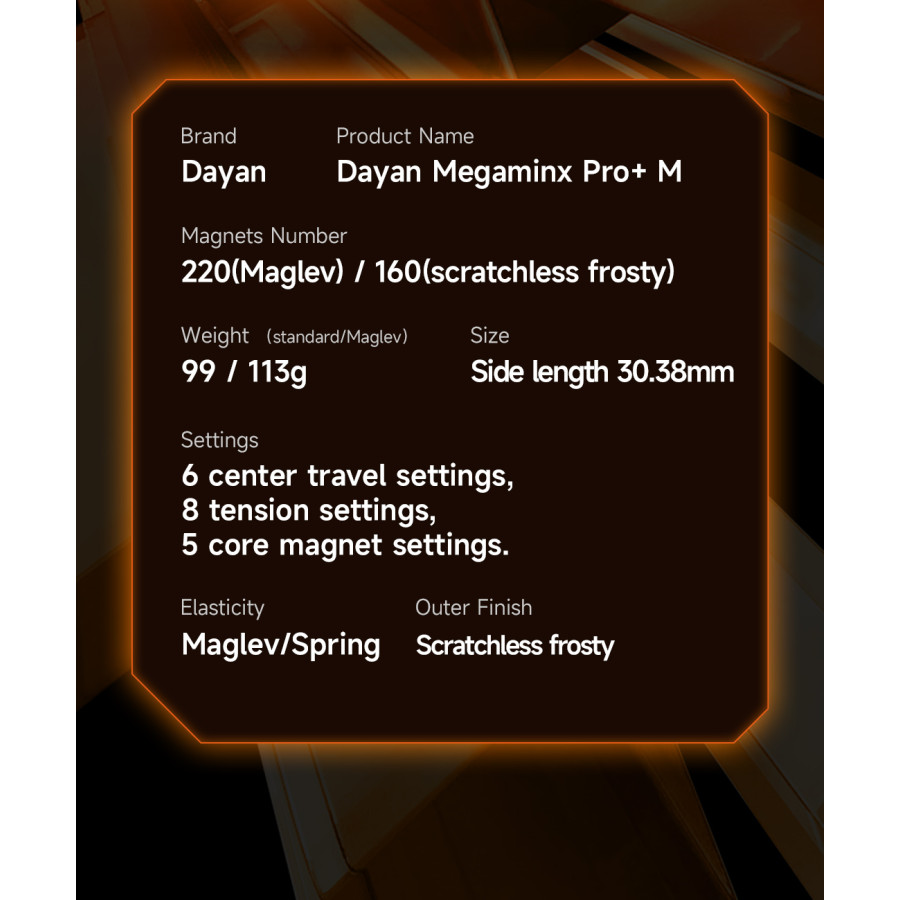 DaYan Megaminx Pro+ Maglev