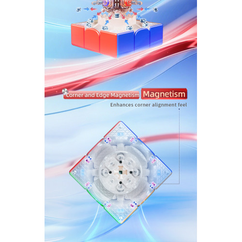 MoYu Super Aolong 3x3 AI 20 aimants Ball-Core MagLev UV