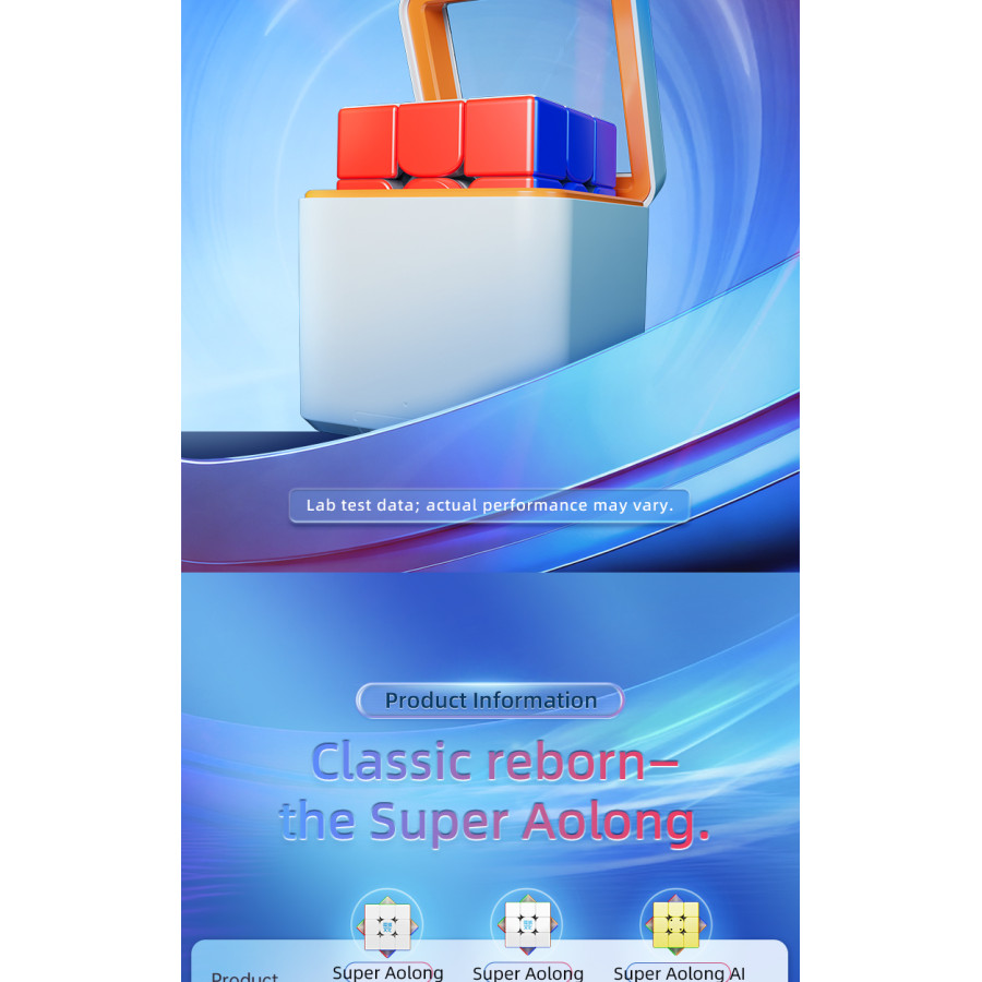 MoYu Super Aolong 3x3 AI 20 magnets Ball-Core...