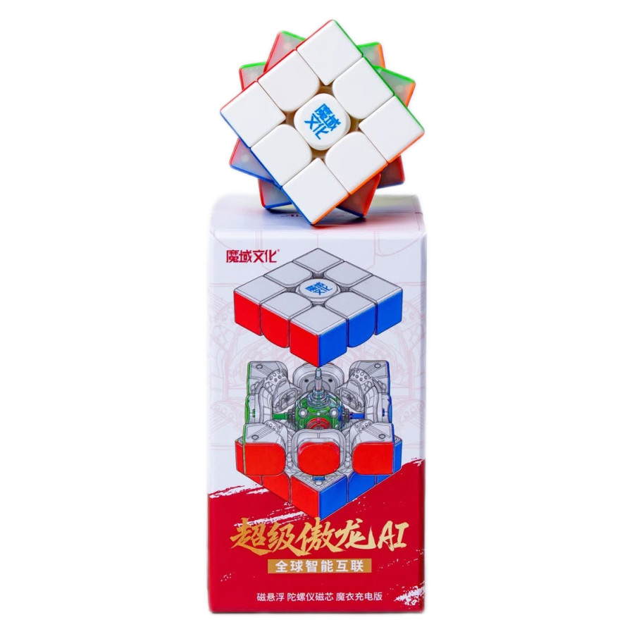 MoYu Super Aolong 3x3 AI 20 aimants Ball-Core...