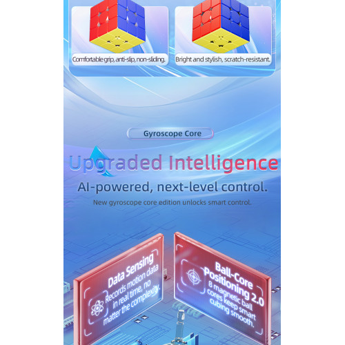 MoYu Super Aolong 3x3 20 magnets Ball-Core MagLev UV