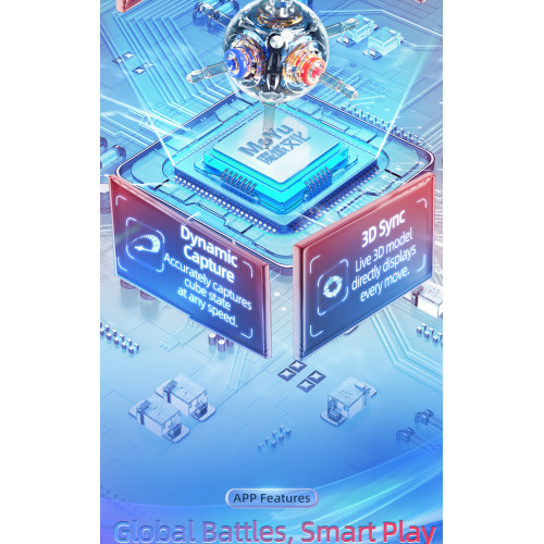 MoYu Super Aolong 3x3 20 magnets Ball-Core MagLev UV