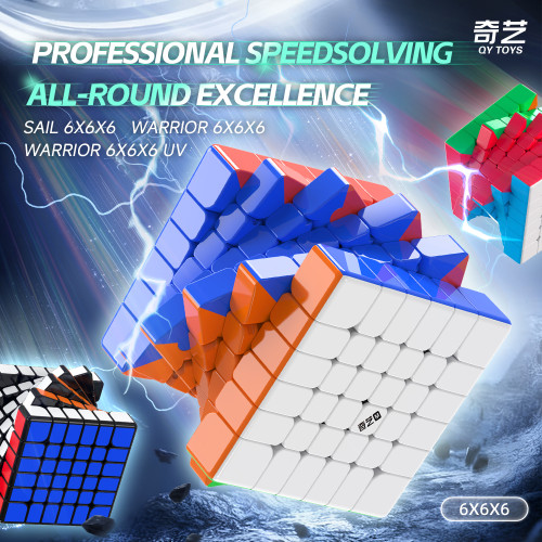 QiYi Warrior 6x6 Magnétique UV