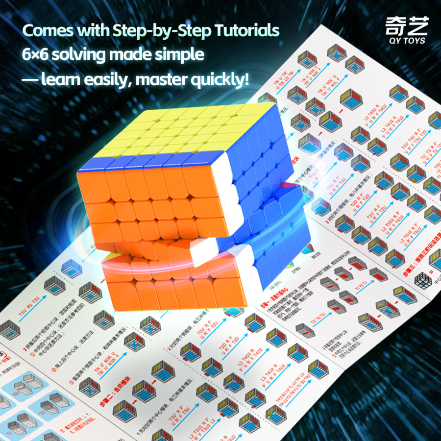 QiYi Warrior 6x6 Magnetico UV