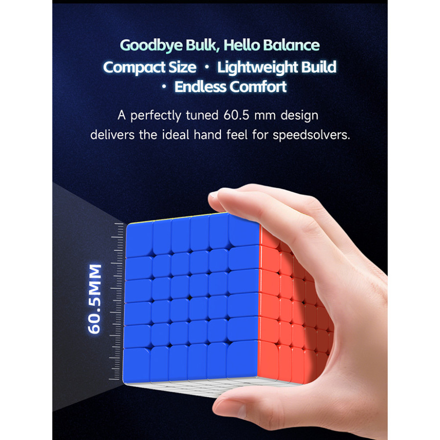 QiYi Warrior 6x6 Magnetico UV