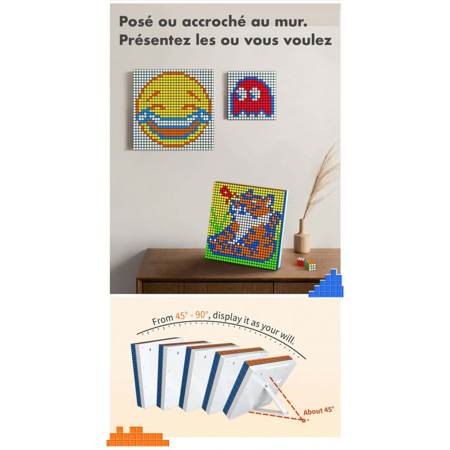 Mosaïque cubes GAN Mosaique