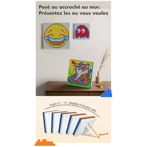 Mosaïque cubes GAN Mosaique