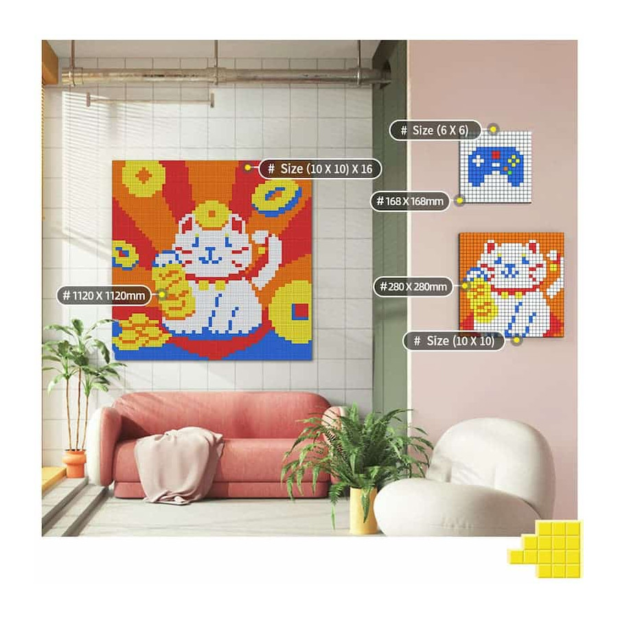 Mosaïque cubes GAN Mosaique