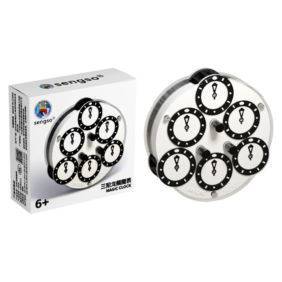 SengSo 3x3 Magnetique Clock V2