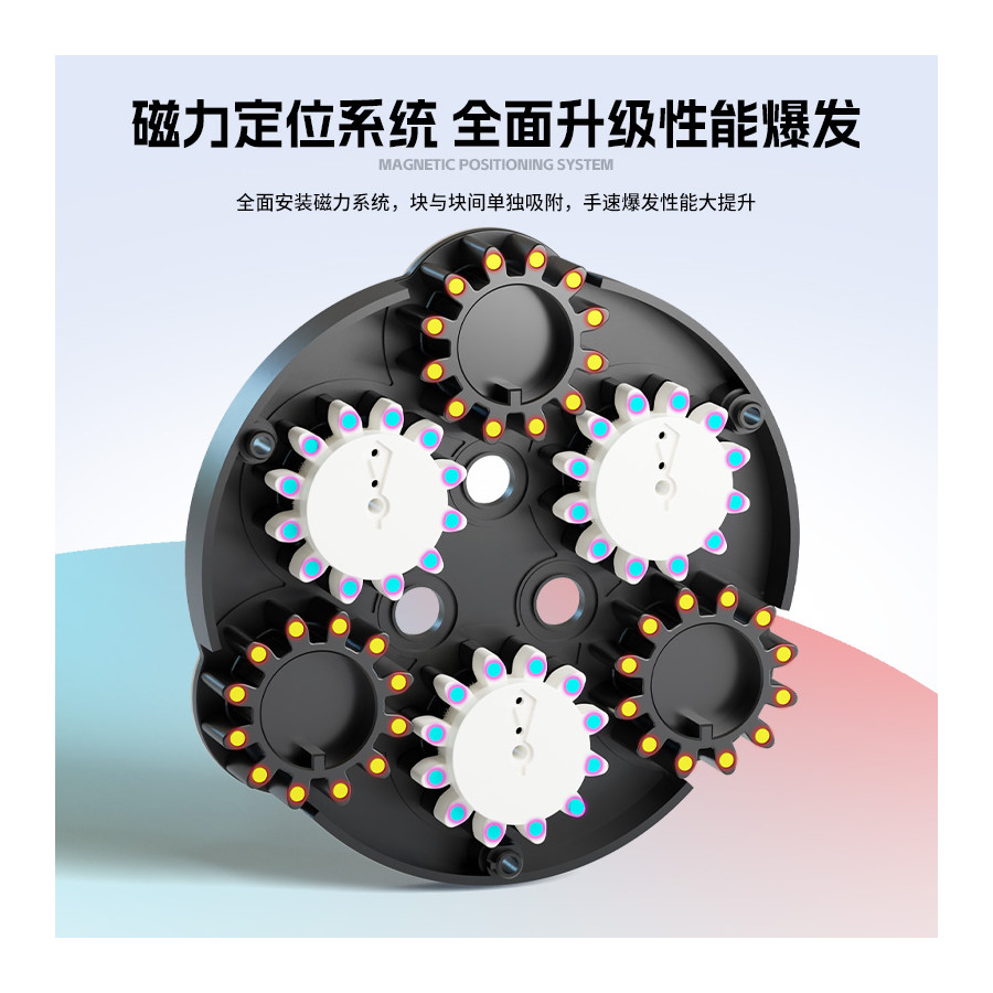 SengSo 3x3 Magnetico Clock V2