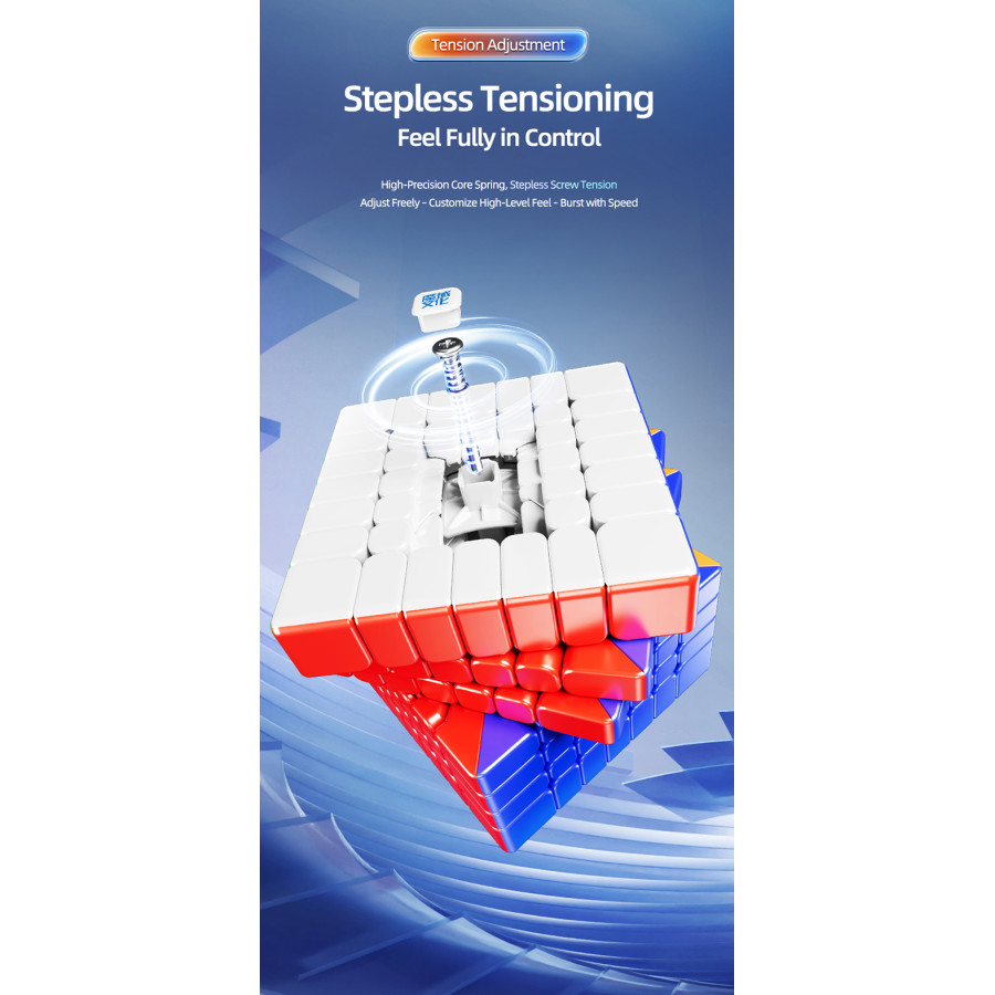 Moyu AoFu V5 7x7 Triple Track Magnetique UV