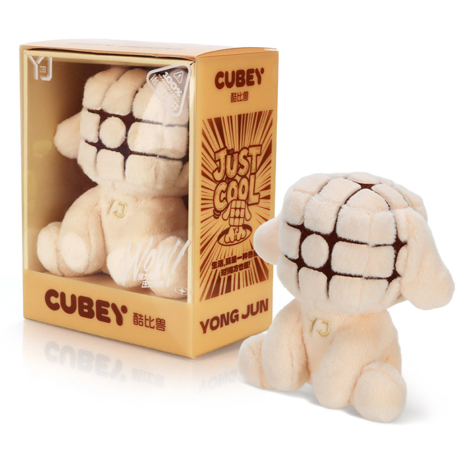 Juguete de peluche de la mascota del cubo YJ