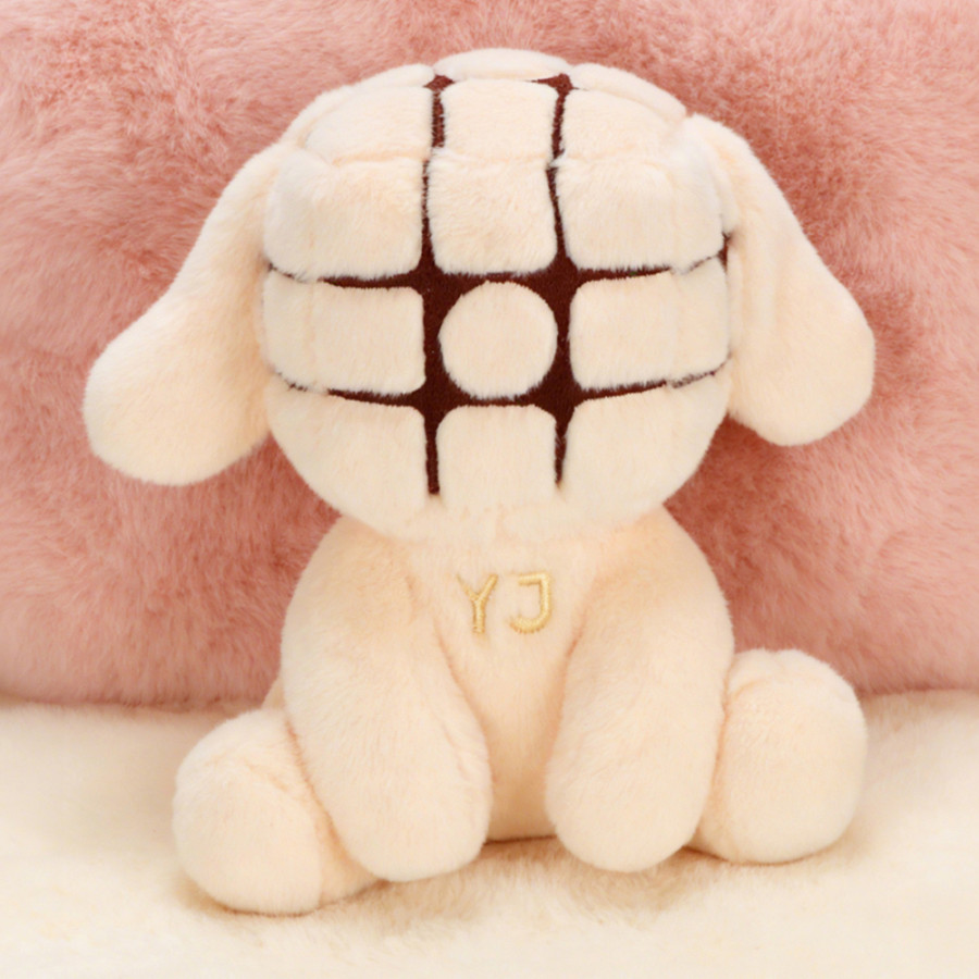Juguete de peluche de la mascota del cubo YJ
