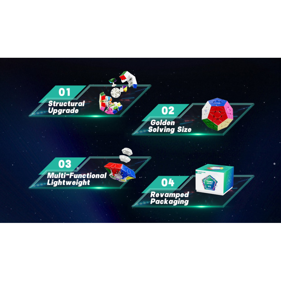 YJ Yuhu V3 M Megaminx