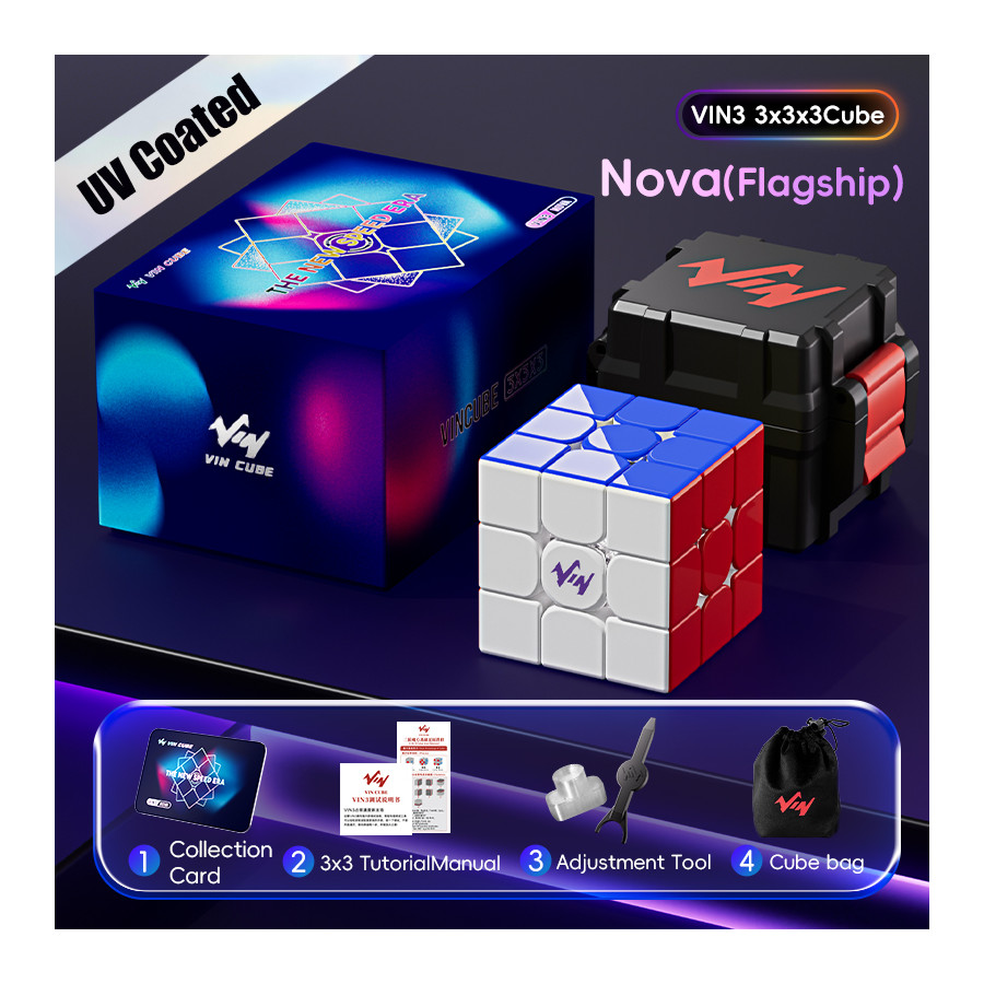 VinCube 3x3 Nova Maglev Ball Core UV