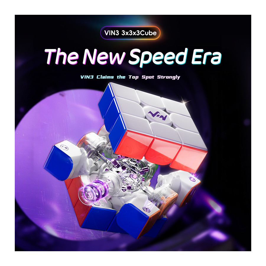 VinCube 3x3 Nova Maglev Ball Core UV