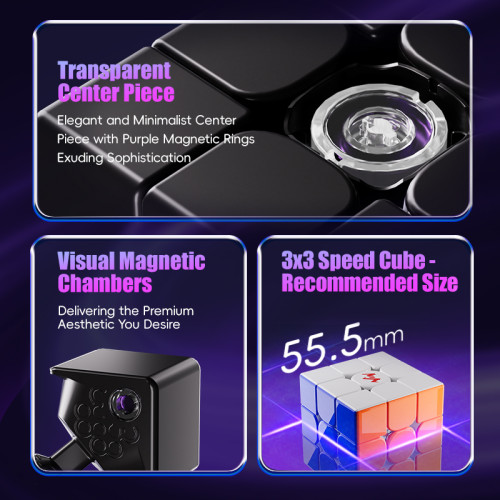 VinCube 3x3 Nova Maglev Ball Core UV