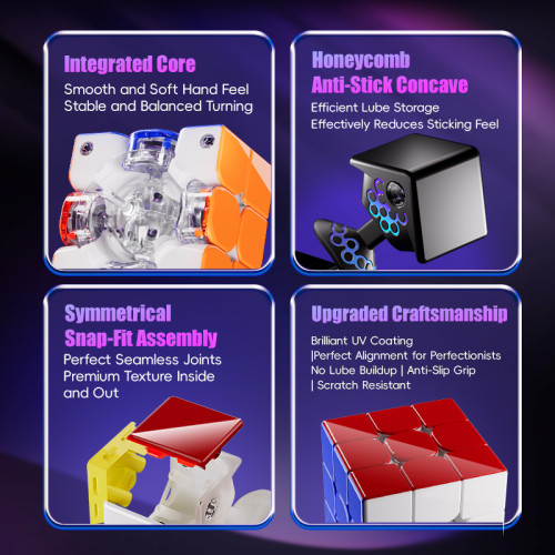 VinCube 3x3 Nova Maglev Ball Core UV