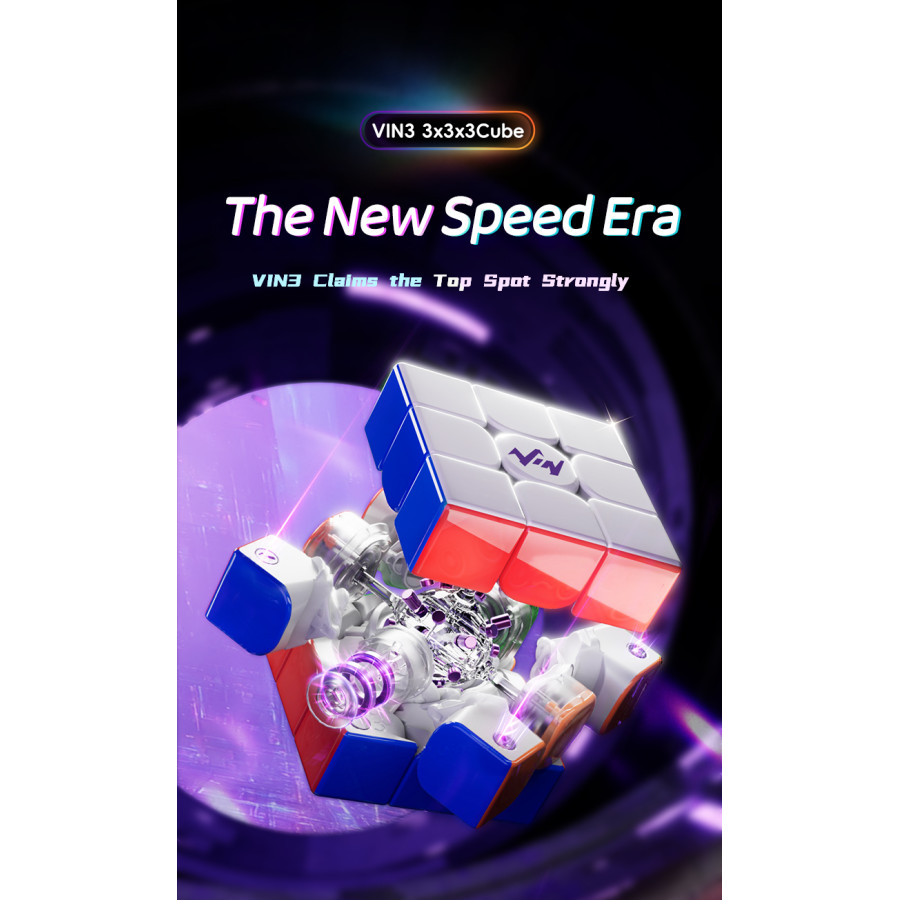 VinCube 3x3 Nova Maglev Ball Core UV