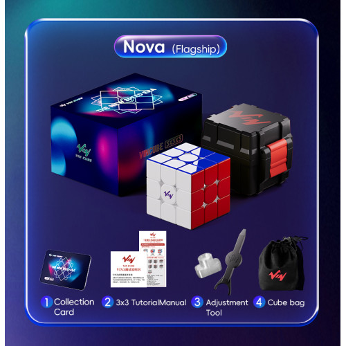 VinCube 3x3 Nova Maglev Ball Core UV