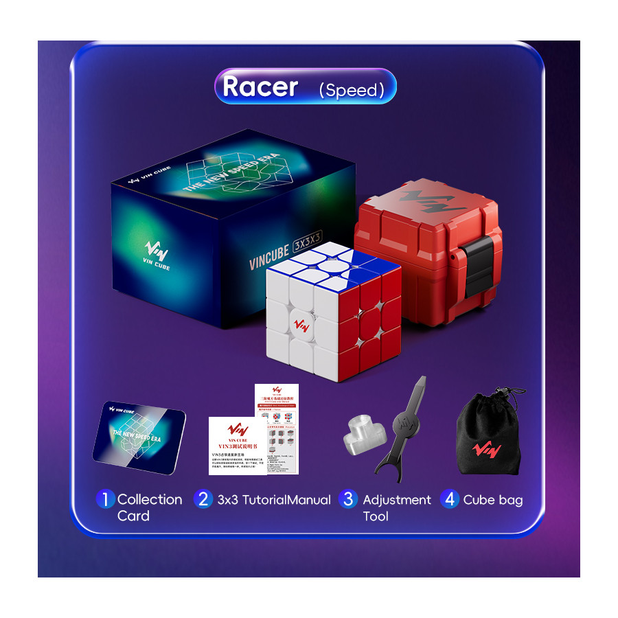 VinCube 3x3 Nova Maglev Ball Core UV