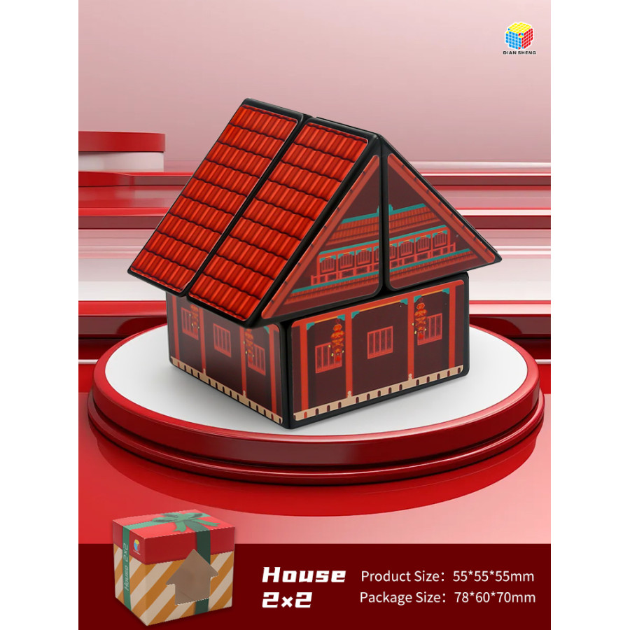 2x2 House Cube