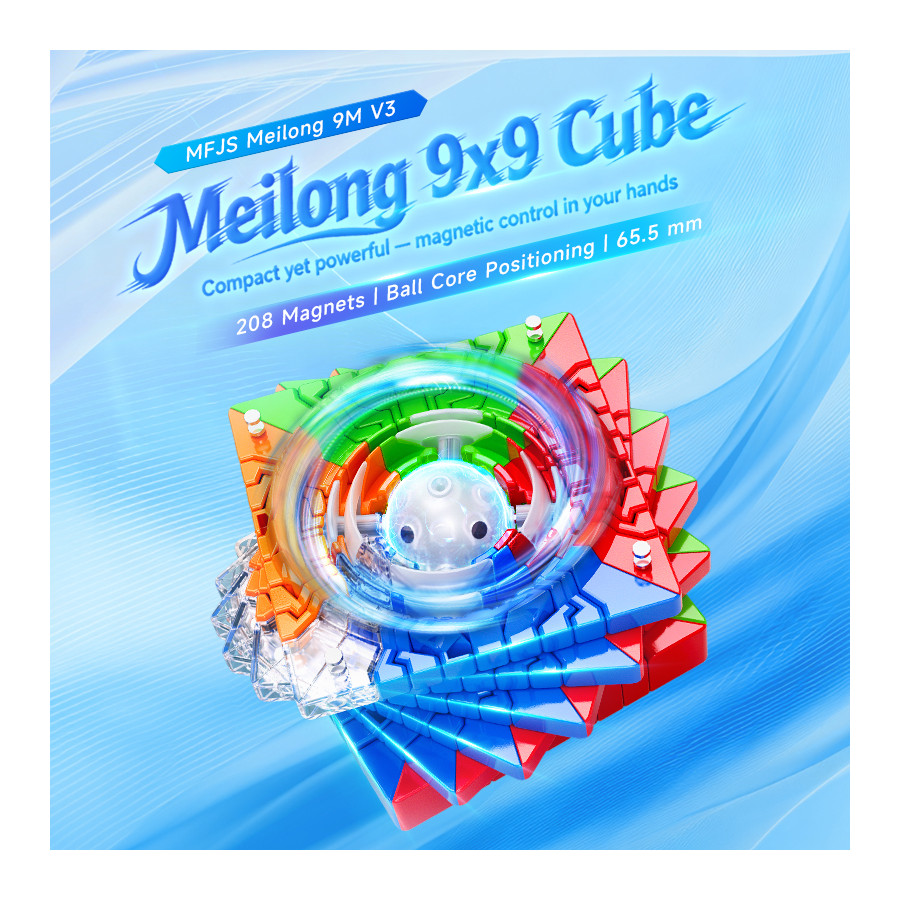 MoYu Meilong 9x9 V3 Magnetico Ball-Core