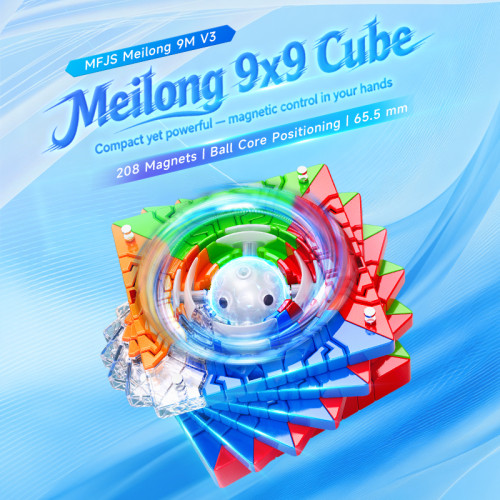MoYu Meilong 9x9 V3 Magnetico Ball-Core