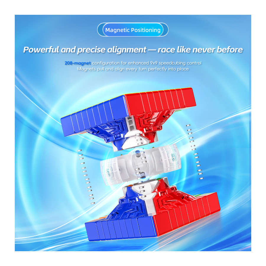 MoYu Meilong 9x9 V3 Magnetico Ball-Core