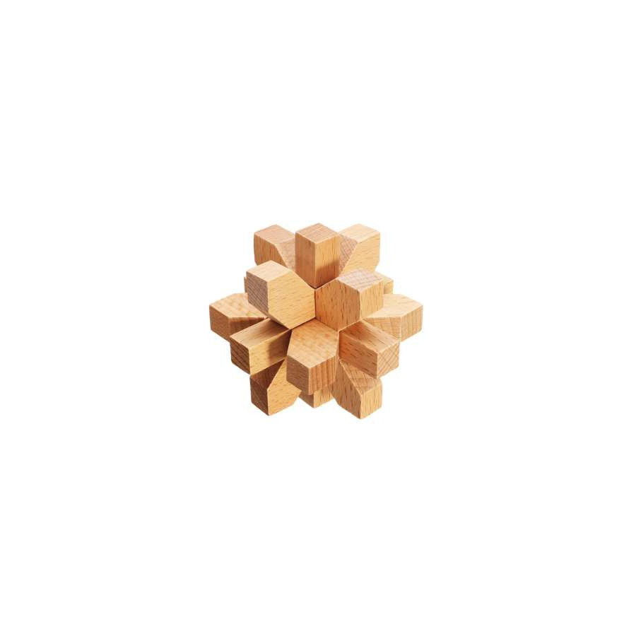 Plume lock Hêtre Puzzle 3D bois