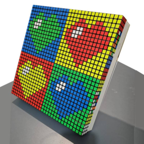 GAN cubes Mosaic Grey