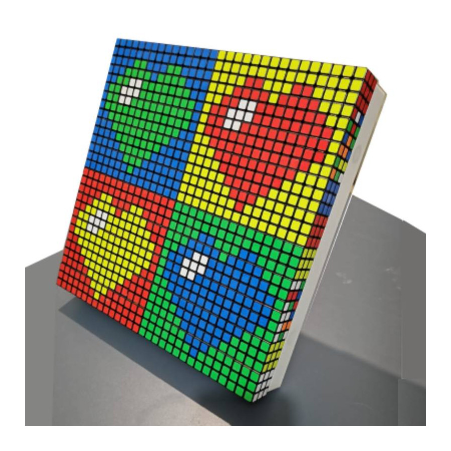 GAN cubes Mosaic Grey