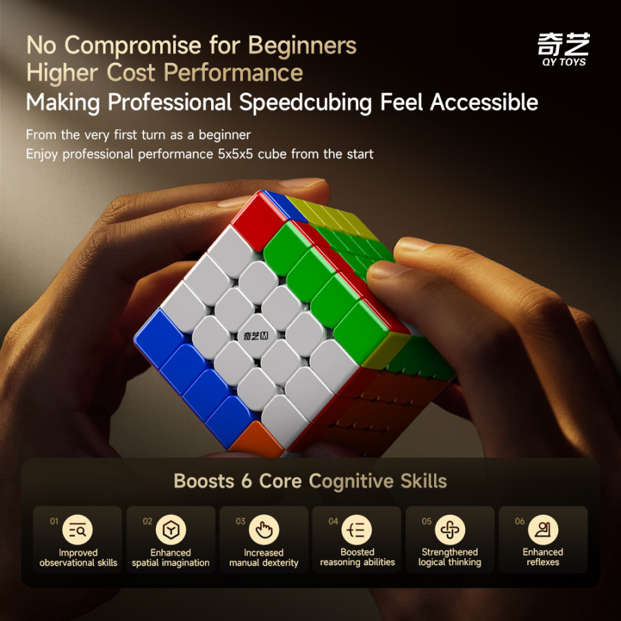 QiYi Warrior 5x5 Magnétique UV